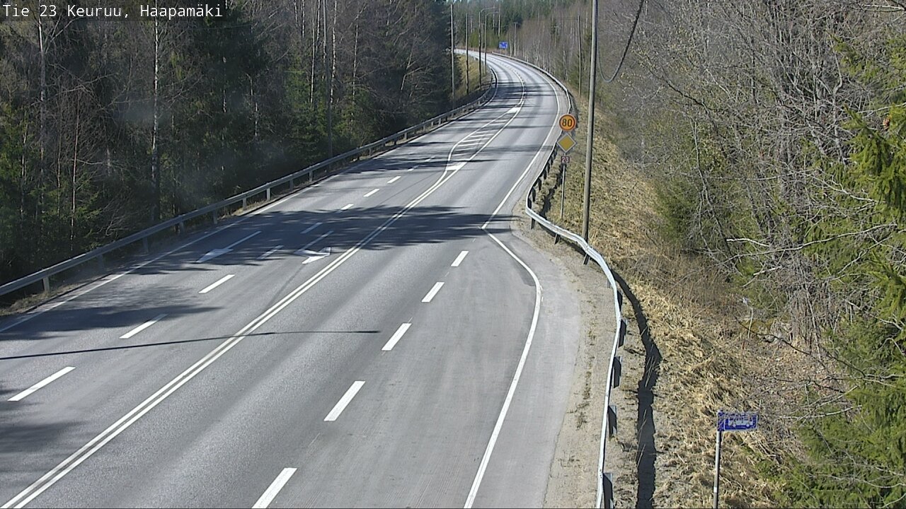 Kelikamerat Kuva Tie 23 Haapamäki, Keuruu, Keski-Suomi