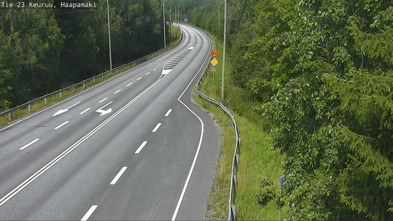 Kelikamerat Kuva Tie 23 Haapamäki, Keuruu, Keski-Suomi