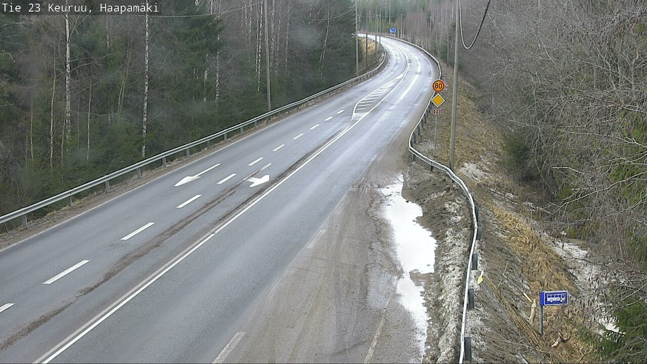 Weather Camera Image Väg 23 Haapamäki, Keuruu, Keski-Suomi