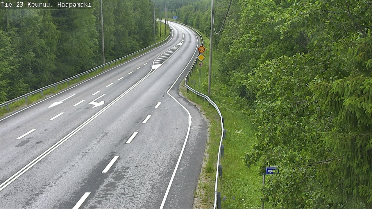 Kelikamerat Kuva Tie 23 Haapamäki, Keuruu, Keski-Suomi
