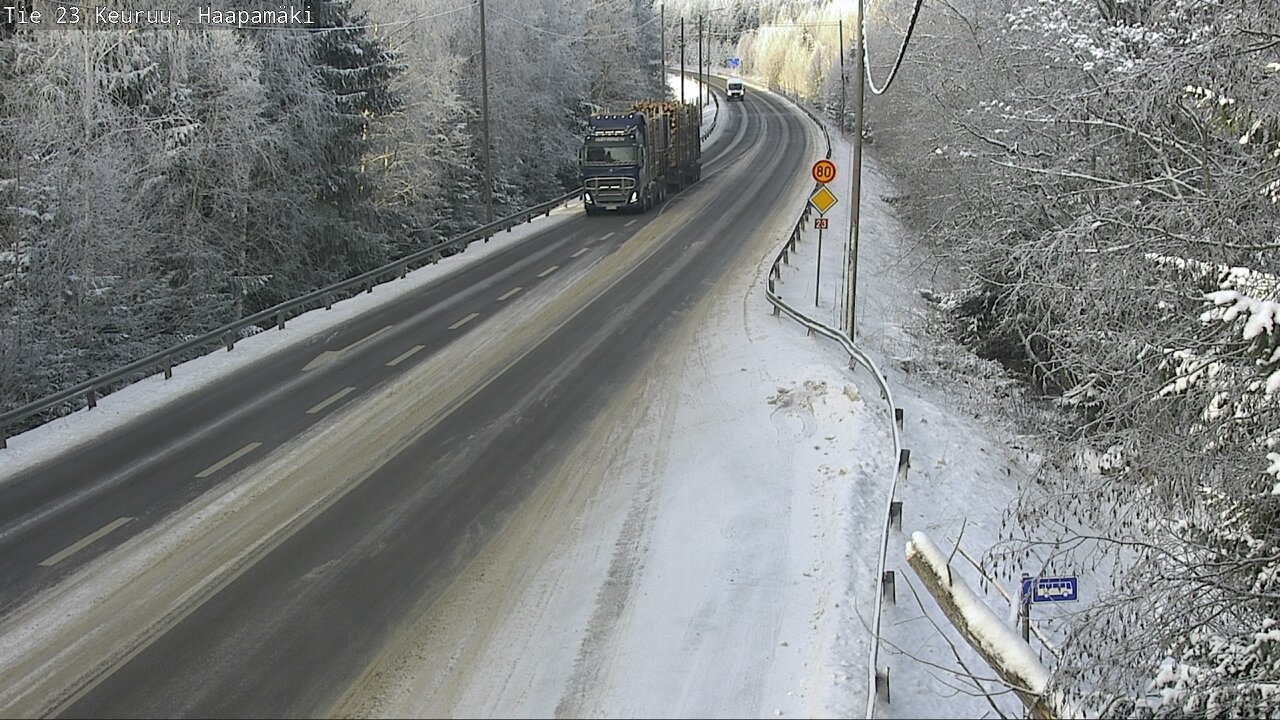 Kelikamerat Kuva Tie 23 Haapamäki, Keuruu, Keski-Suomi