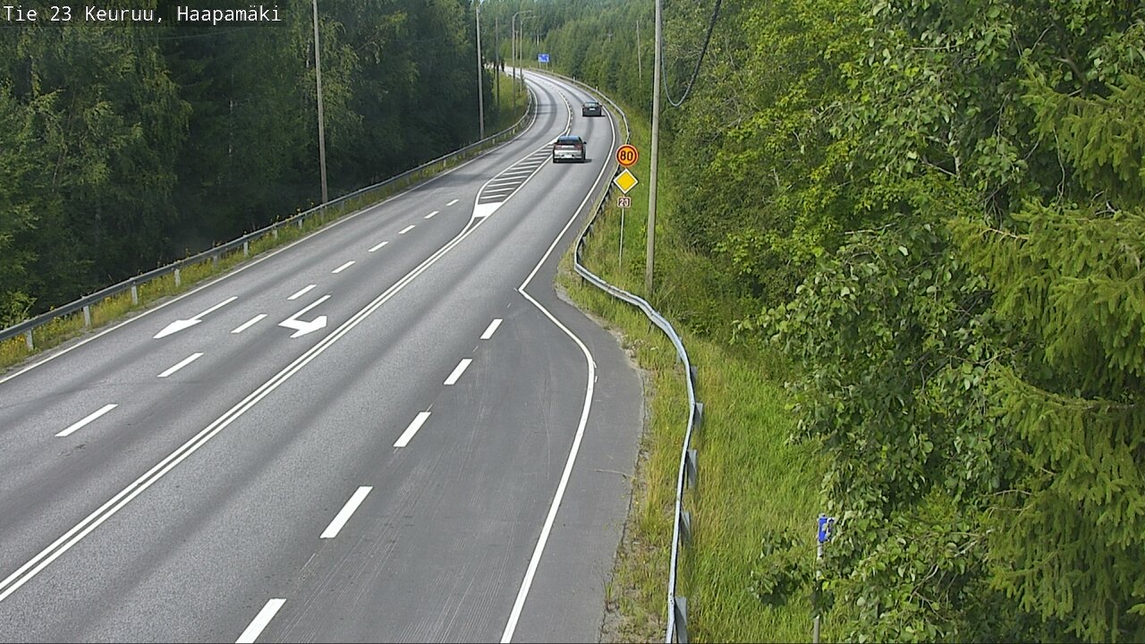 Kelikamerat Kuva Tie 23 Haapamäki, Keuruu, Keski-Suomi