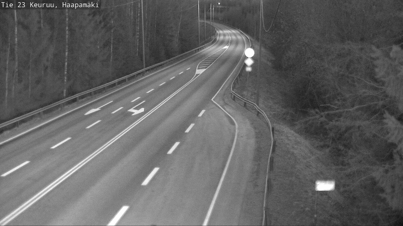 Weather Camera Image Väg 23 Haapamäki, Keuruu, Keski-Suomi