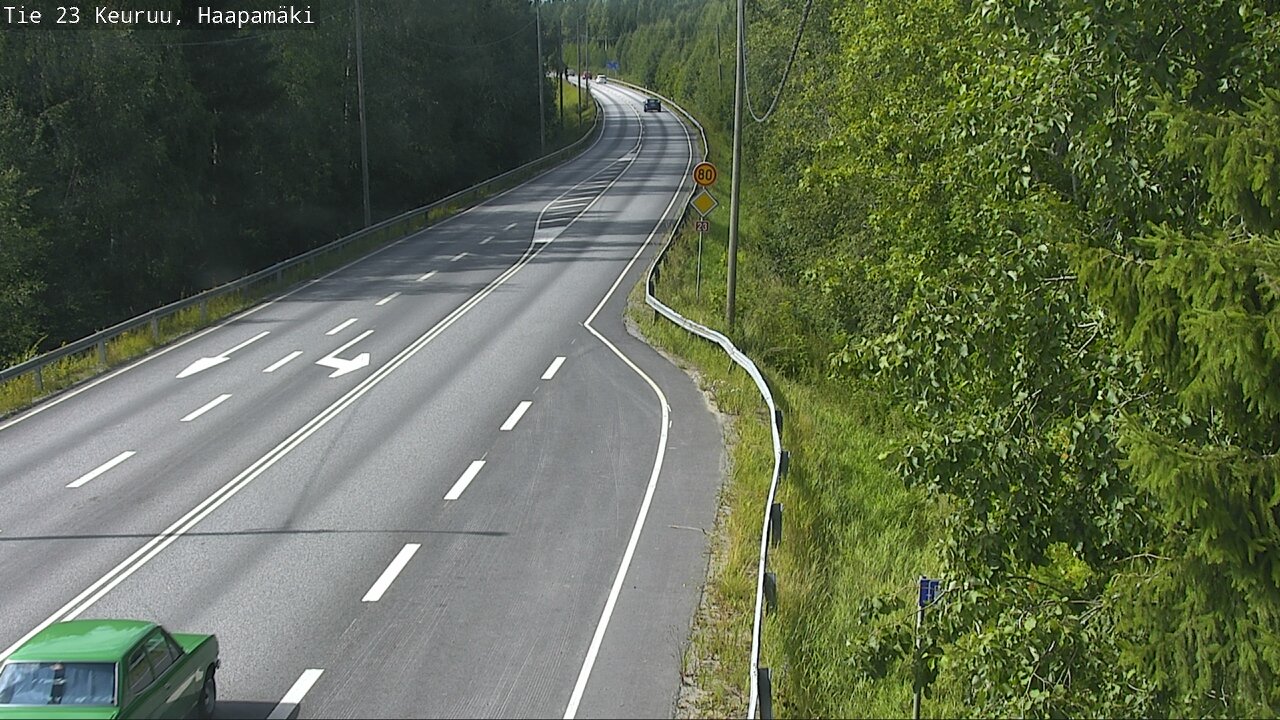 Kelikamerat Kuva Tie 23 Haapamäki, Keuruu, Keski-Suomi