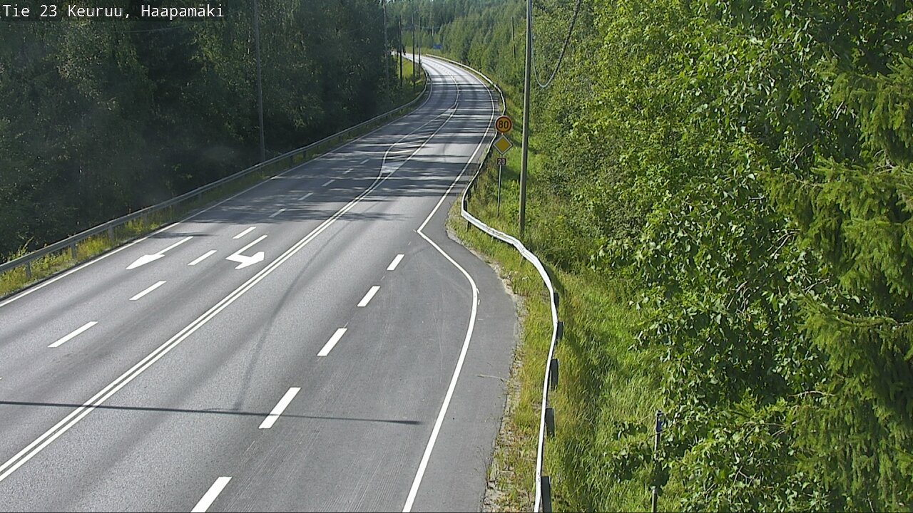 Kelikamerat Kuva Tie 23 Haapamäki, Keuruu, Keski-Suomi
