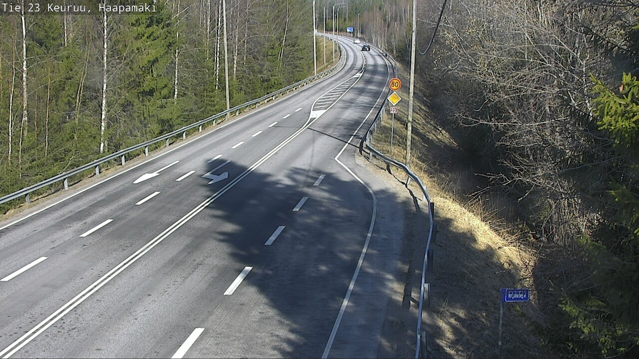 Kelikamerat Kuva Tie 23 Haapamäki, Keuruu, Keski-Suomi