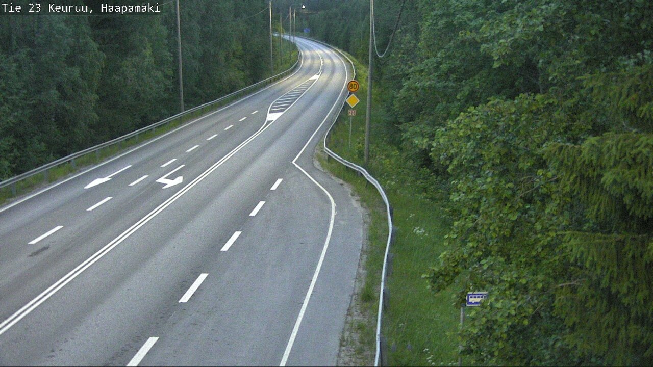 Kelikamerat Kuva Tie 23 Haapamäki, Keuruu, Keski-Suomi