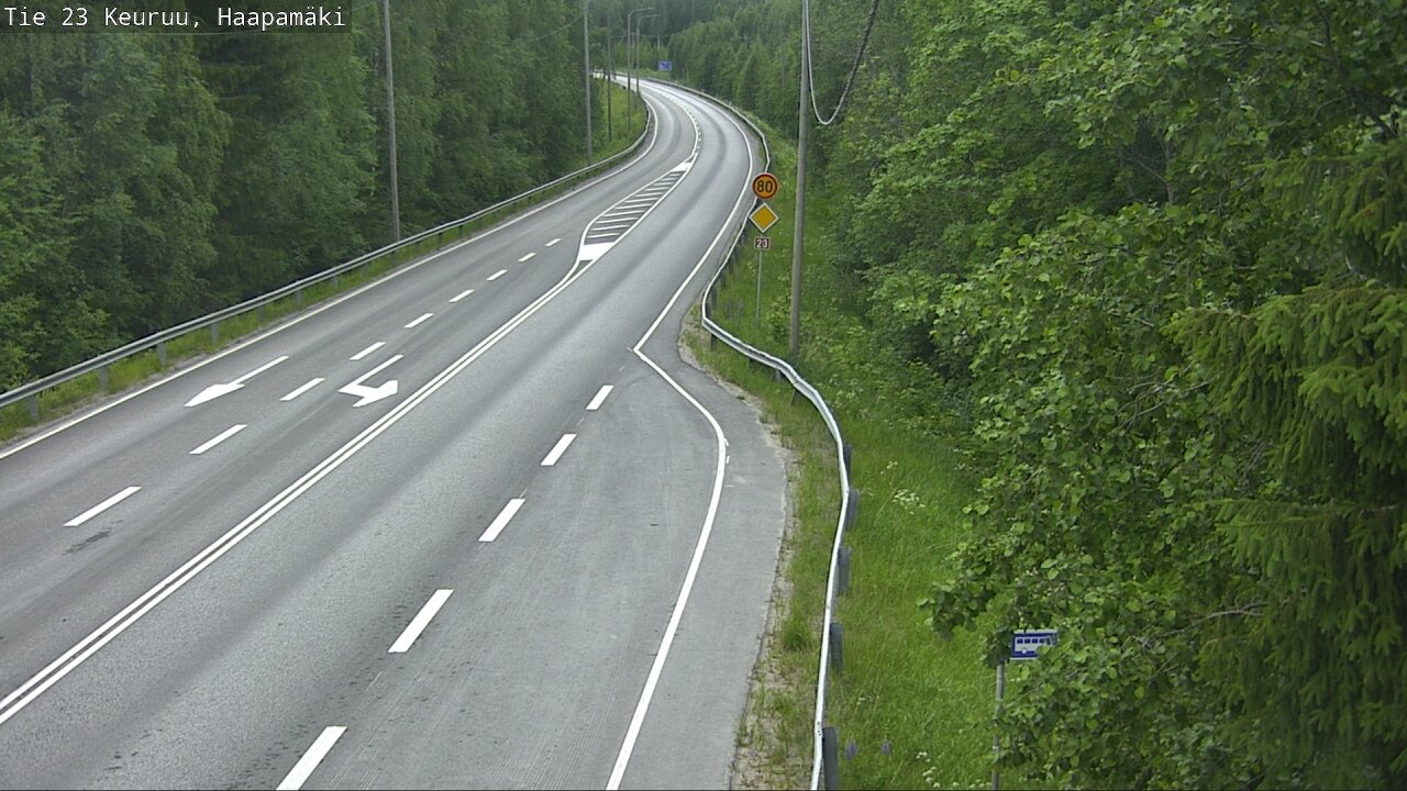 Kelikamerat Kuva Tie 23 Haapamäki, Keuruu, Keski-Suomi