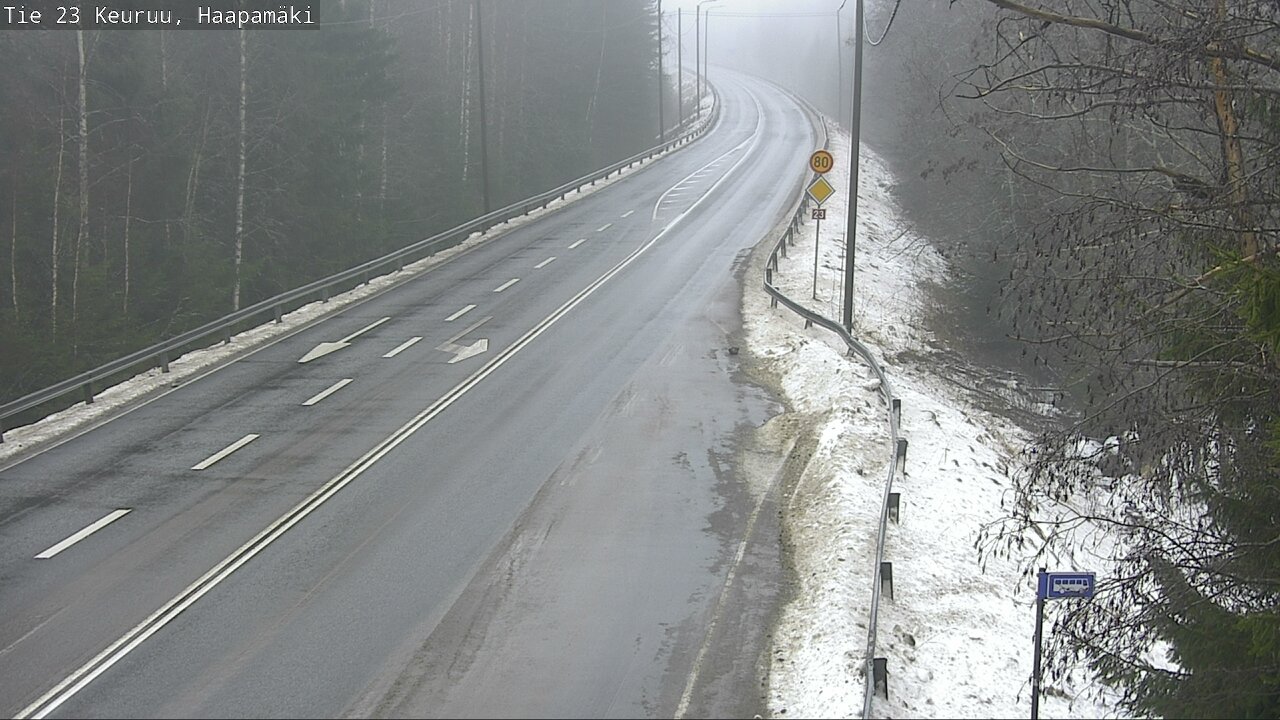 Weather Camera Image Väg 23 Haapamäki, Keuruu, Keski-Suomi