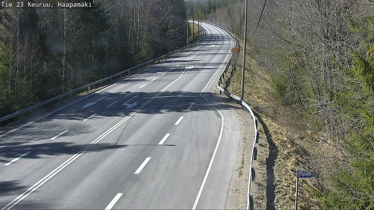 Kelikamerat Kuva Tie 23 Haapamäki, Keuruu, Keski-Suomi
