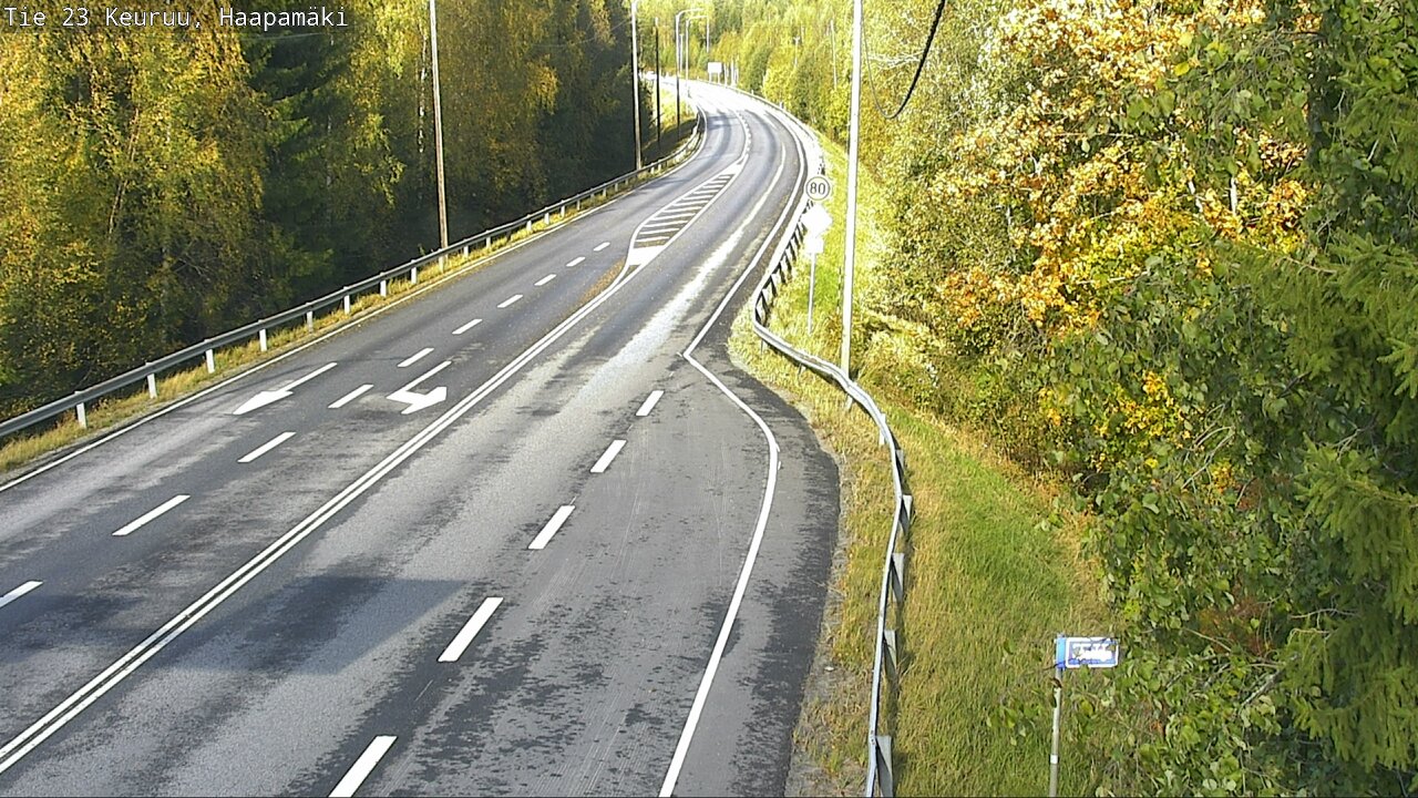 Weather Camera Image Road 23 Haapamäki, Keuruu, Keski-Suomi