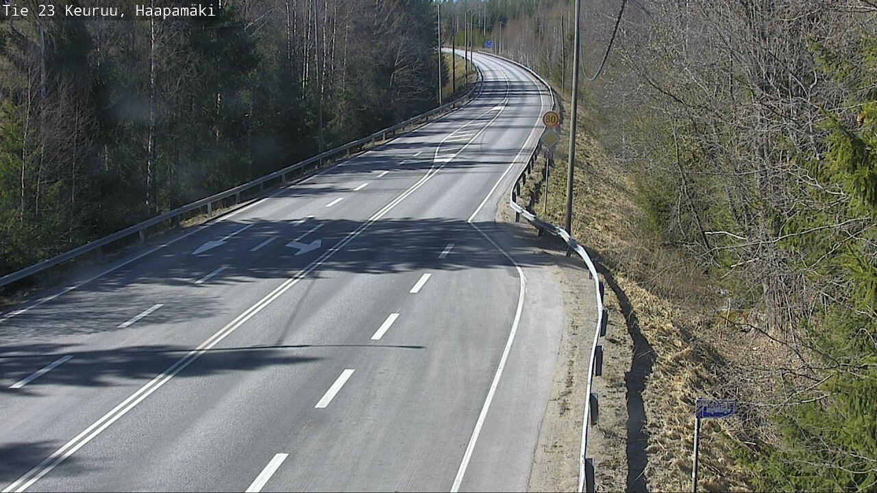 Kelikamerat Kuva Tie 23 Haapamäki, Keuruu, Keski-Suomi