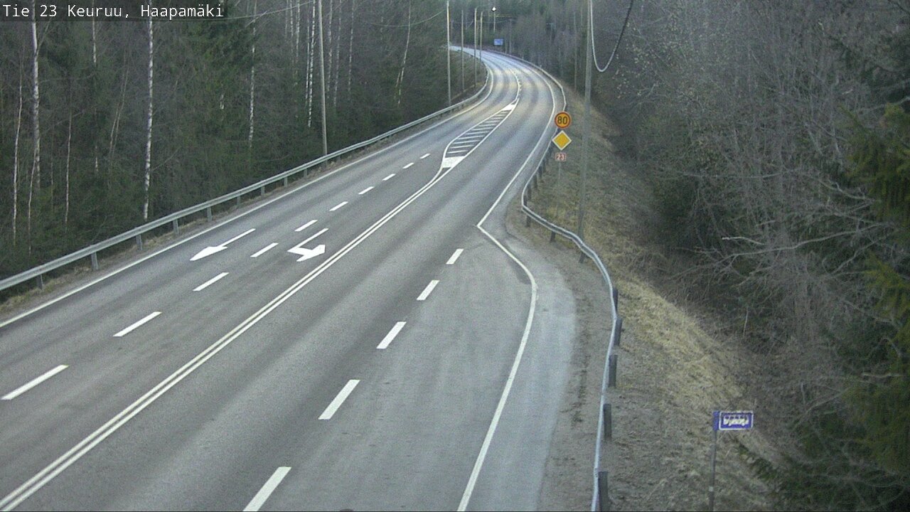 Weather Camera Image Väg 23 Haapamäki, Keuruu, Keski-Suomi