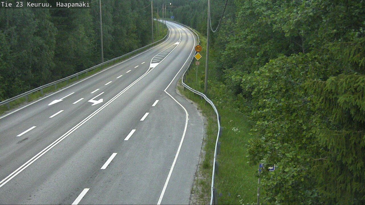Kelikamerat Kuva Tie 23 Haapamäki, Keuruu, Keski-Suomi