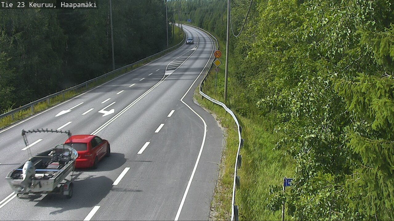 Kelikamerat Kuva Tie 23 Haapamäki, Keuruu, Keski-Suomi