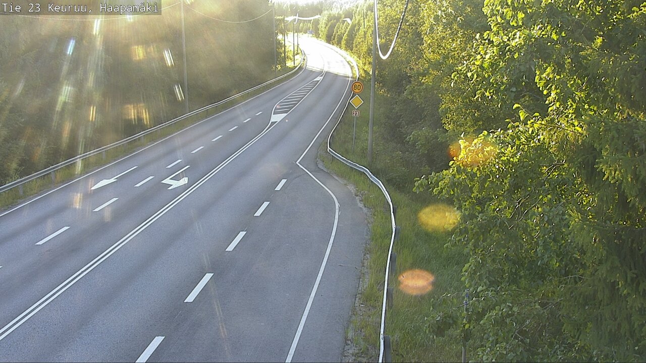 Kelikamerat Kuva Tie 23 Haapamäki, Keuruu, Keski-Suomi