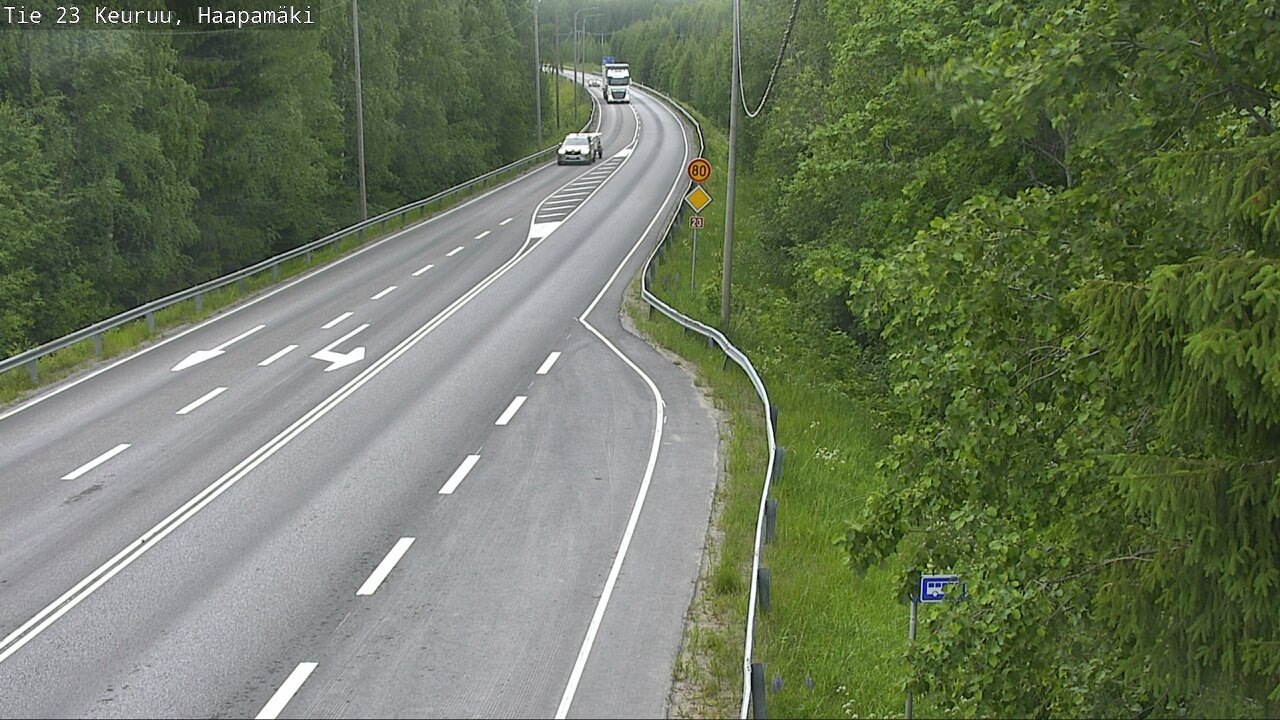 Kelikamerat Kuva Tie 23 Haapamäki, Keuruu, Keski-Suomi