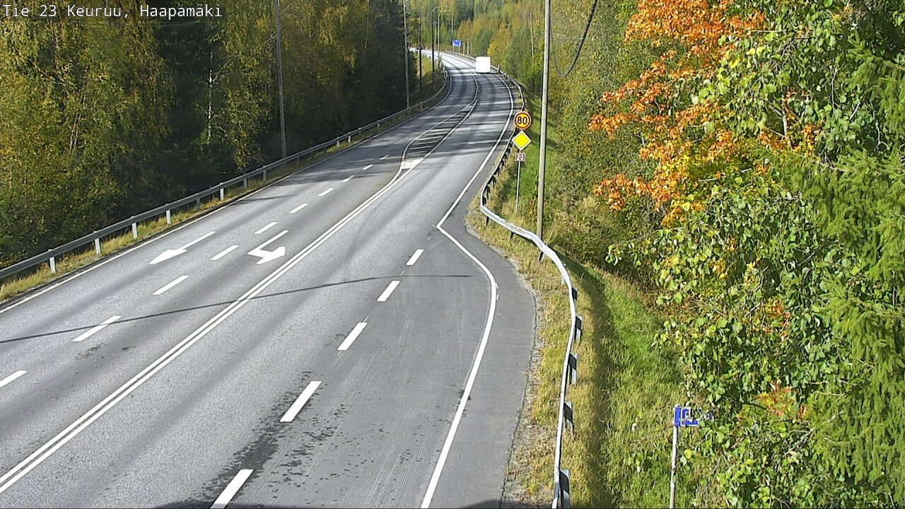 Weather Camera Image Road 23 Haapamäki, Keuruu, Keski-Suomi