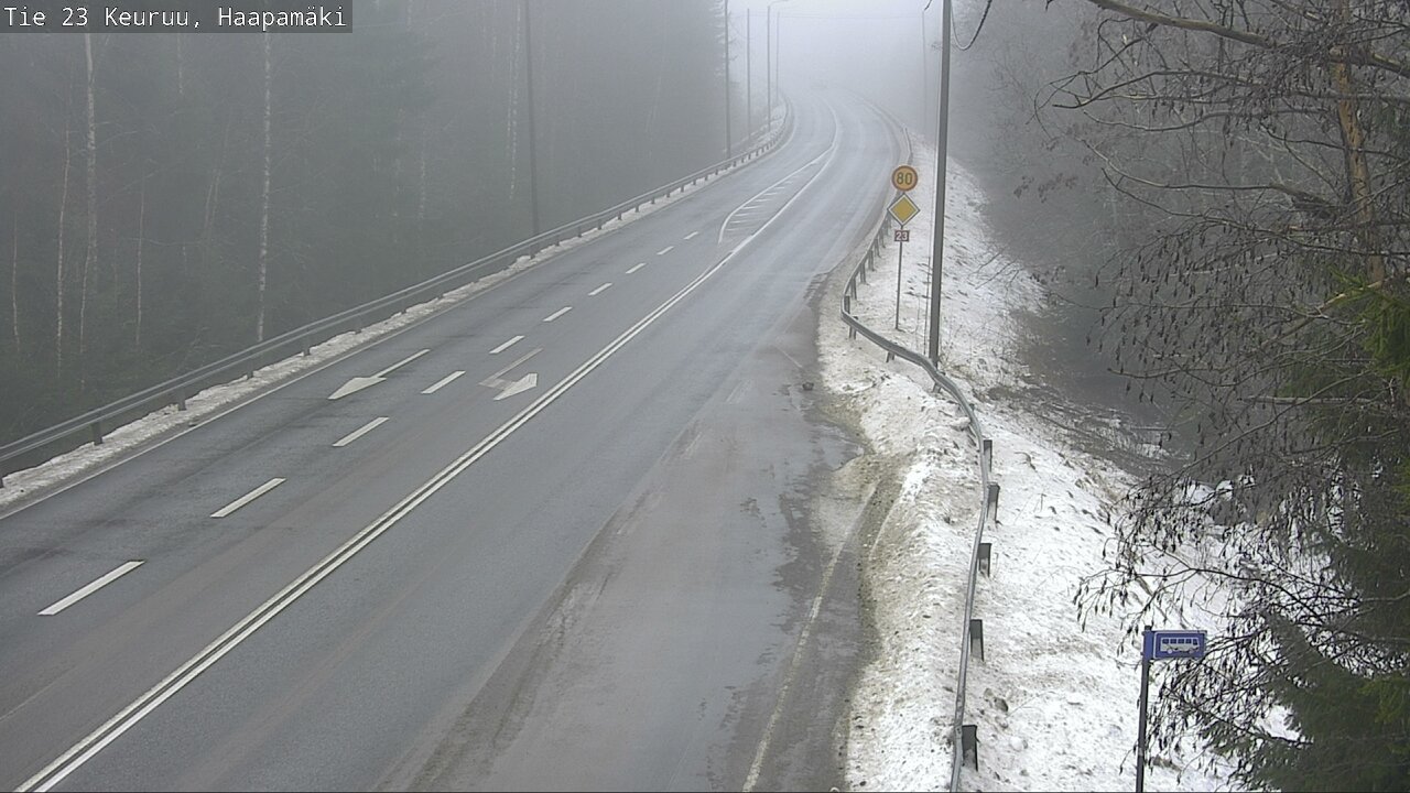 Weather Camera Image Väg 23 Haapamäki, Keuruu, Keski-Suomi