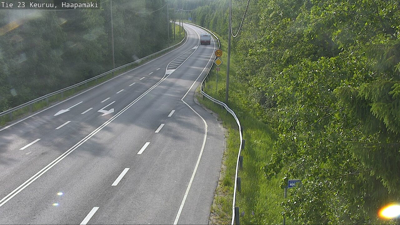 Kelikamerat Kuva Tie 23 Haapamäki, Keuruu, Keski-Suomi