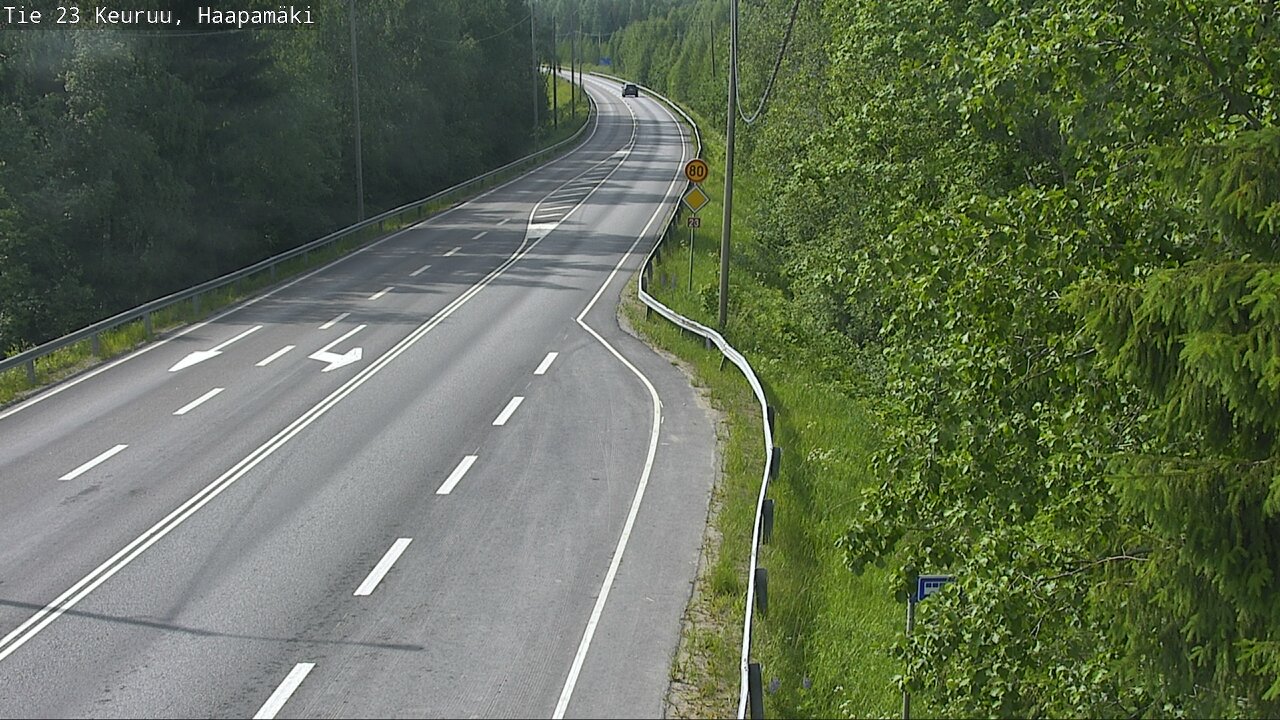 Kelikamerat Kuva Tie 23 Haapamäki, Keuruu, Keski-Suomi