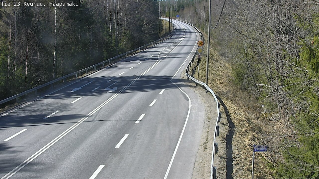 Kelikamerat Kuva Tie 23 Haapamäki, Keuruu, Keski-Suomi