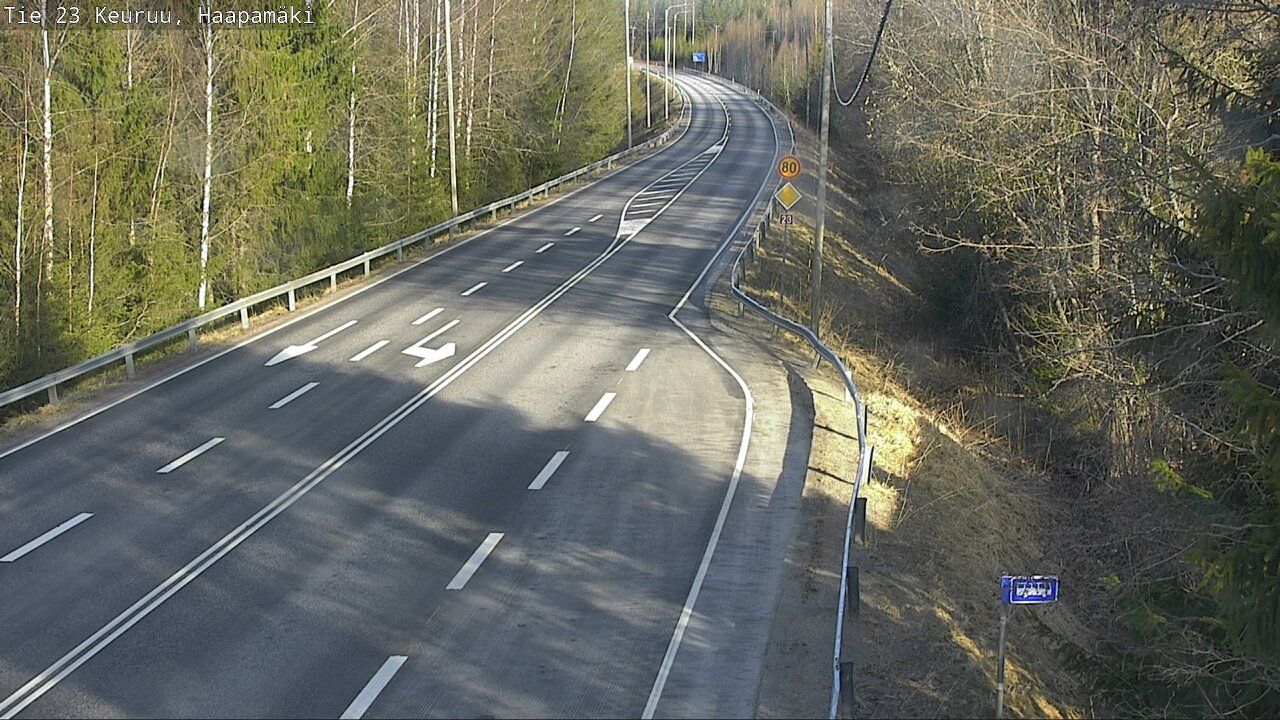 Kelikamerat Kuva Tie 23 Haapamäki, Keuruu, Keski-Suomi