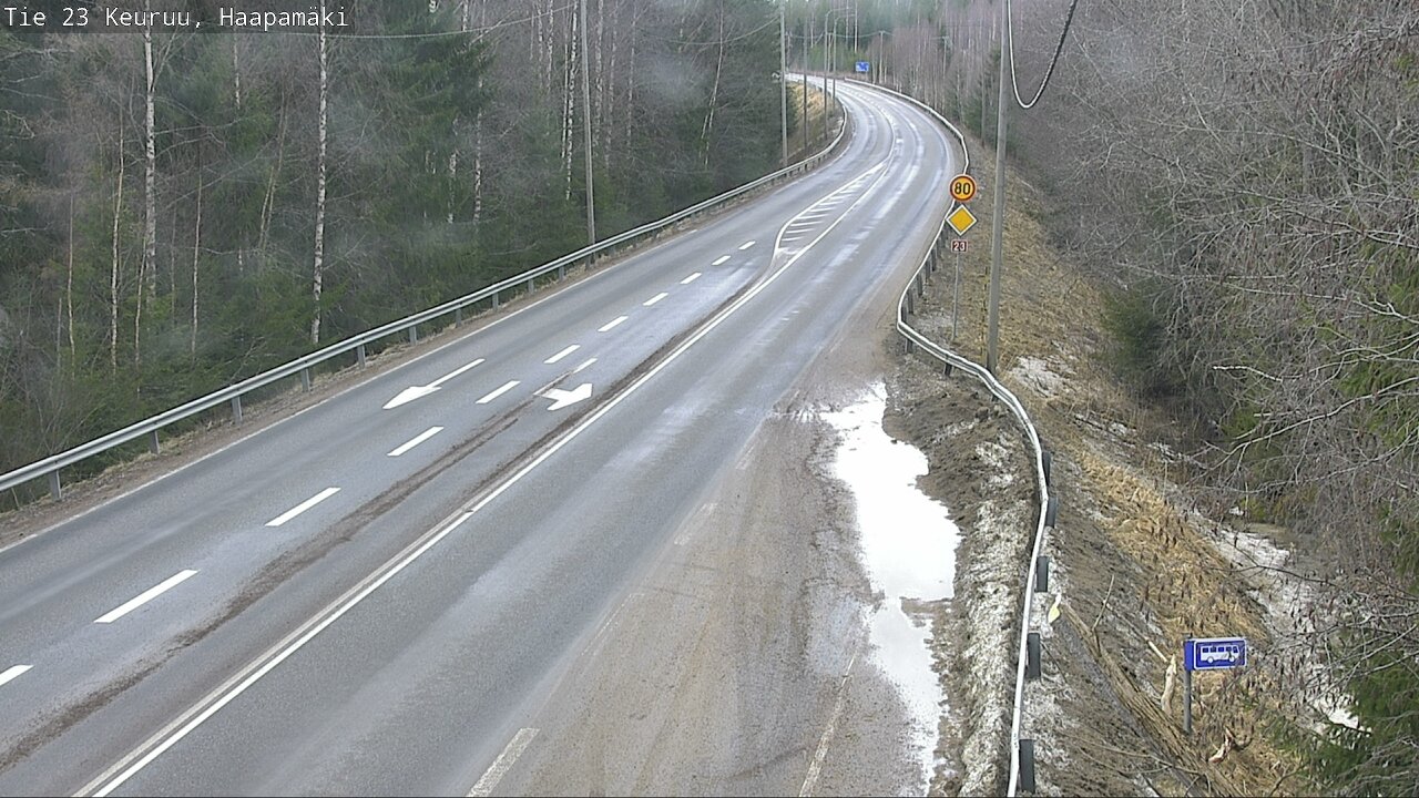 Weather Camera Image Väg 23 Haapamäki, Keuruu, Keski-Suomi