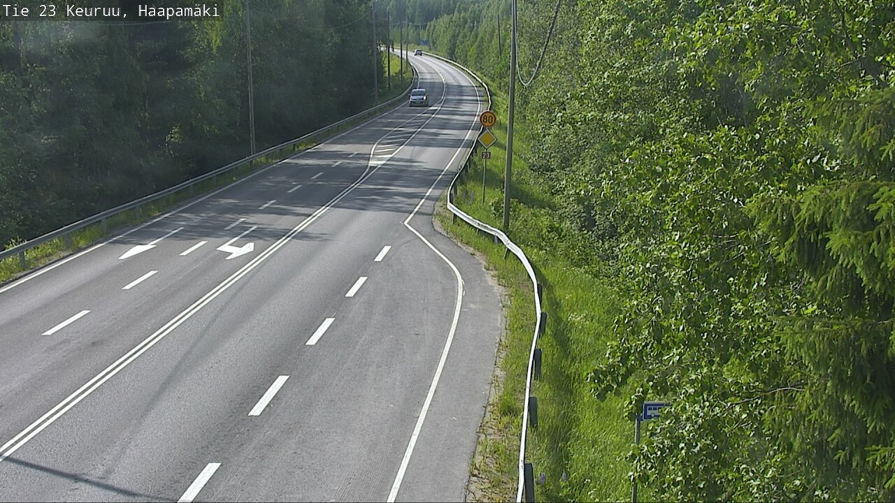 Kelikamerat Kuva Tie 23 Haapamäki, Keuruu, Keski-Suomi