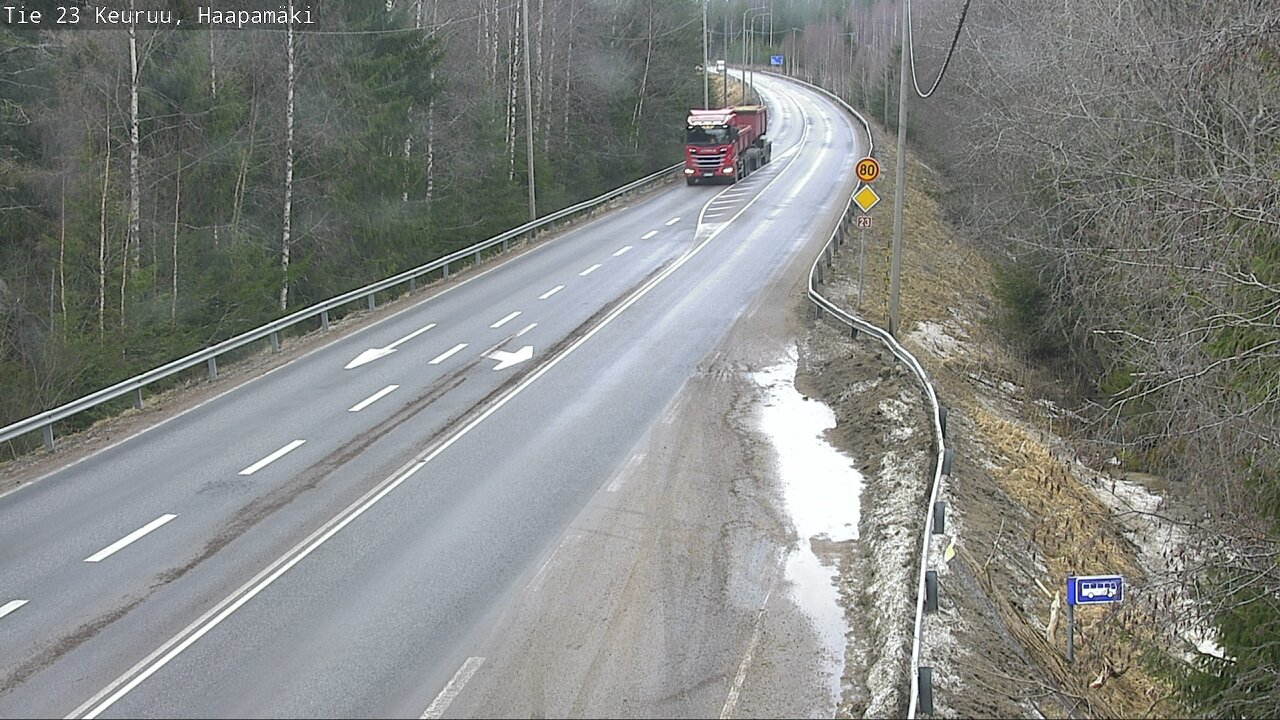 Weather Camera Image Väg 23 Haapamäki, Keuruu, Keski-Suomi