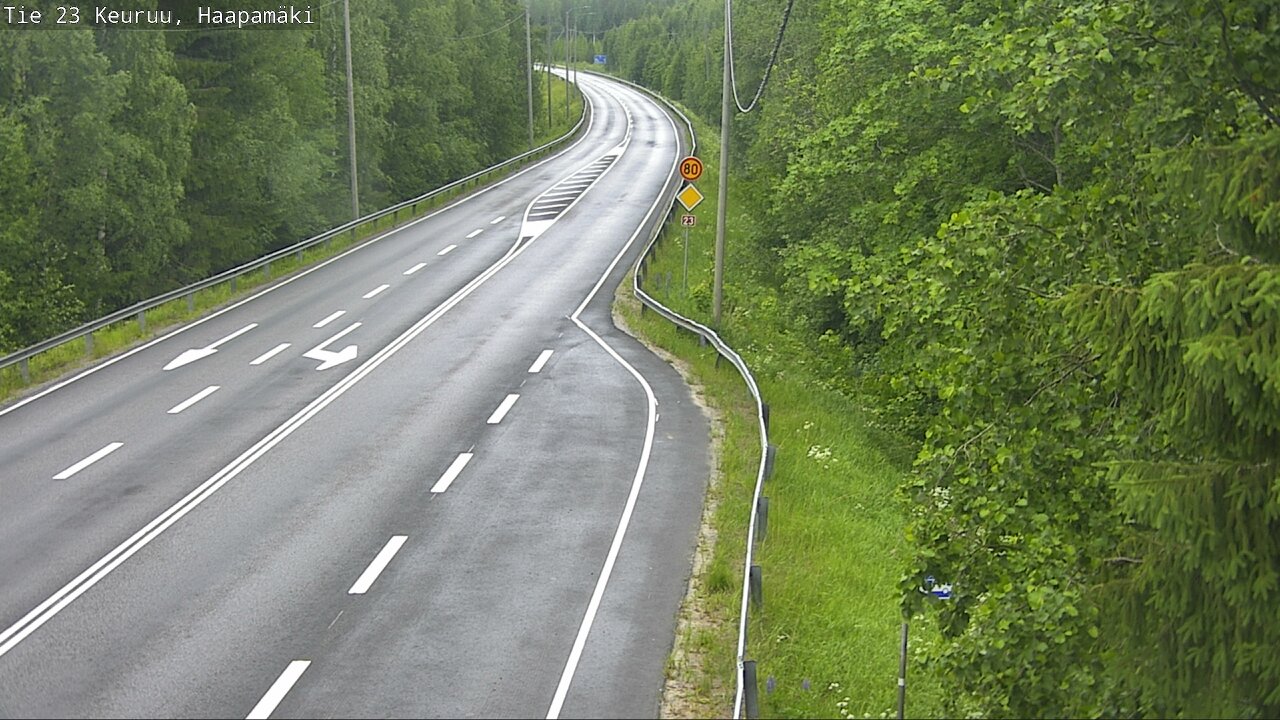 Kelikamerat Kuva Tie 23 Haapamäki, Keuruu, Keski-Suomi