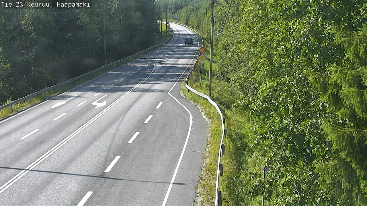 Kelikamerat Kuva Tie 23 Haapamäki, Keuruu, Keski-Suomi