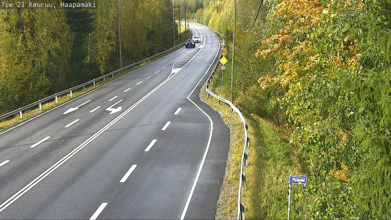 Kelikamerat Kuva Tie 23 Haapamäki, Keuruu, Keski-Suomi