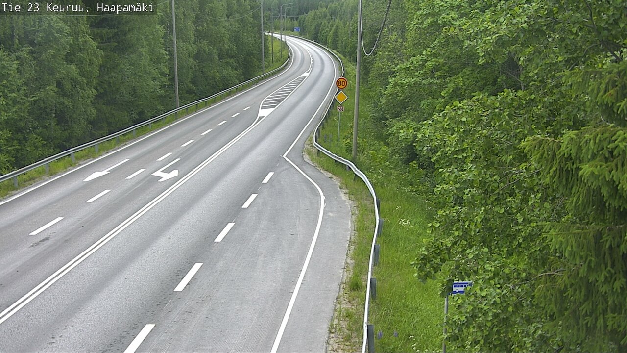 Kelikamerat Kuva Tie 23 Haapamäki, Keuruu, Keski-Suomi