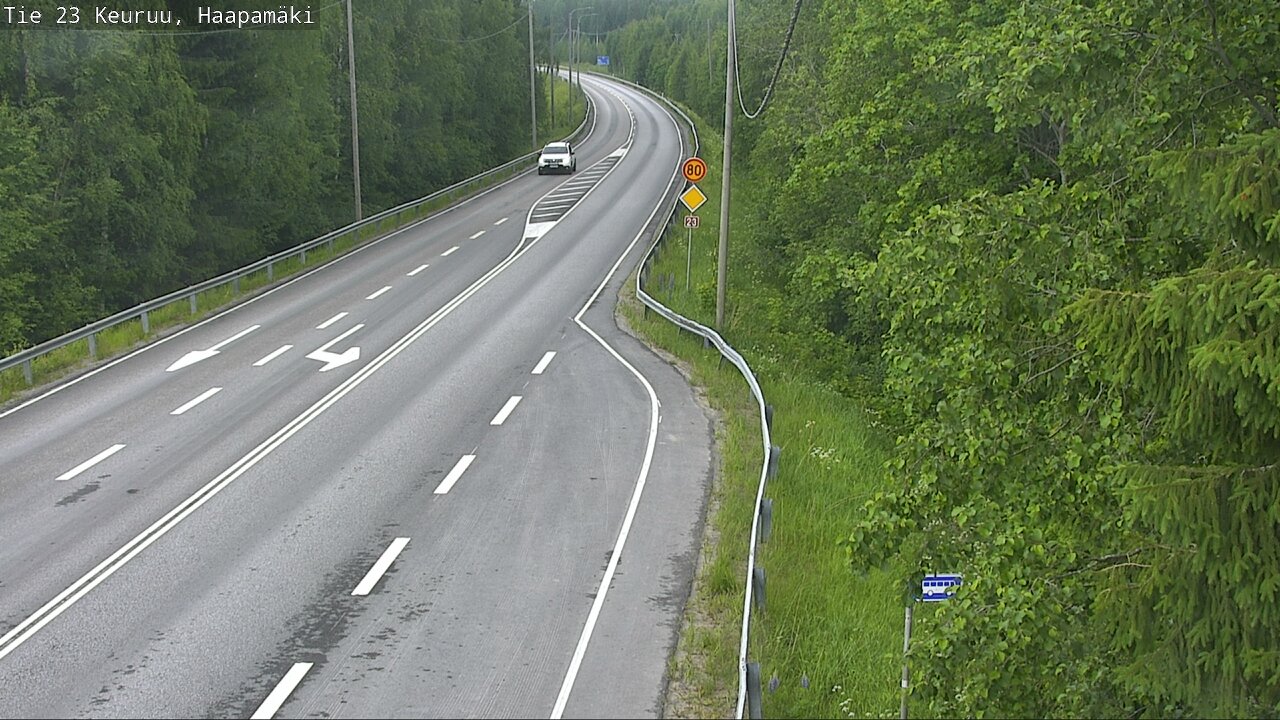 Kelikamerat Kuva Tie 23 Haapamäki, Keuruu, Keski-Suomi