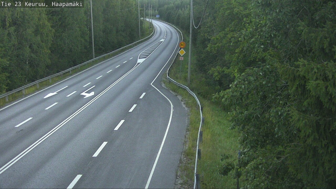 Kelikamerat Kuva Tie 23 Haapamäki, Keuruu, Keski-Suomi