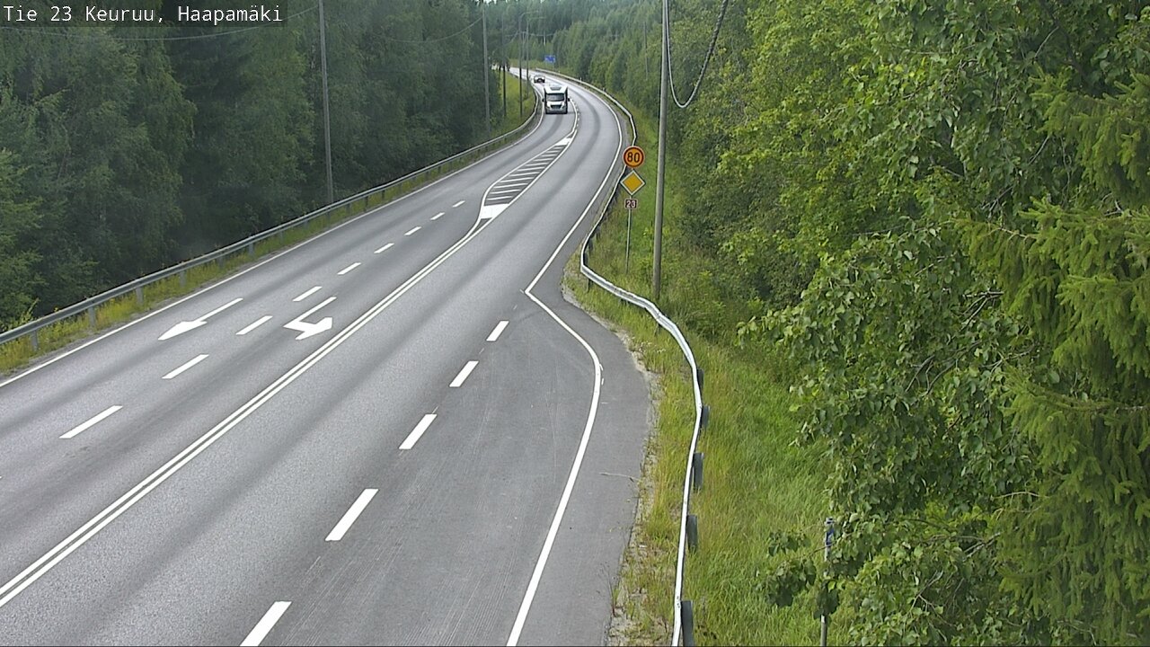 Kelikamerat Kuva Tie 23 Haapamäki, Keuruu, Keski-Suomi