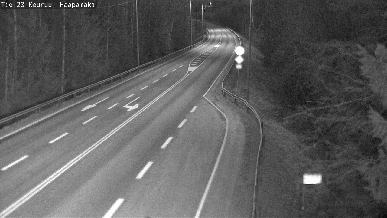 Weather Camera Image Väg 23 Haapamäki, Keuruu, Keski-Suomi