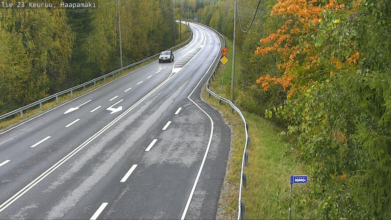 Kelikamerat Kuva Tie 23 Haapamäki, Keuruu, Keski-Suomi