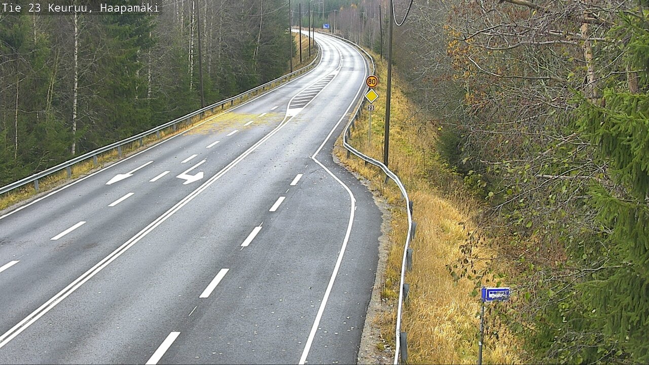 Kelikamerat Kuva Tie 23 Haapamäki, Keuruu, Keski-Suomi
