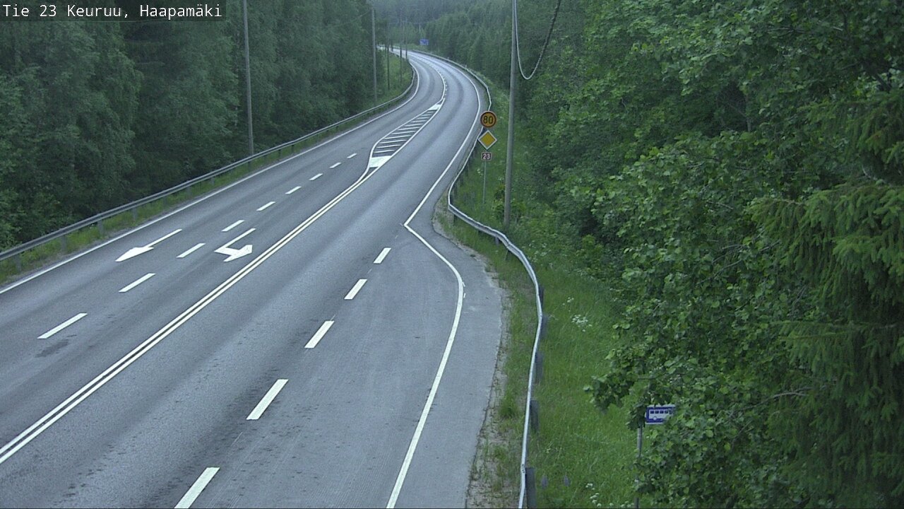 Kelikamerat Kuva Tie 23 Haapamäki, Keuruu, Keski-Suomi