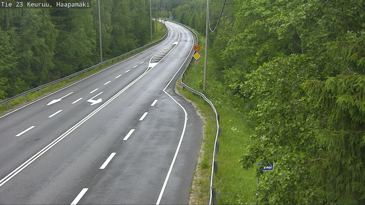 Kelikamerat Kuva Tie 23 Haapamäki, Keuruu, Keski-Suomi