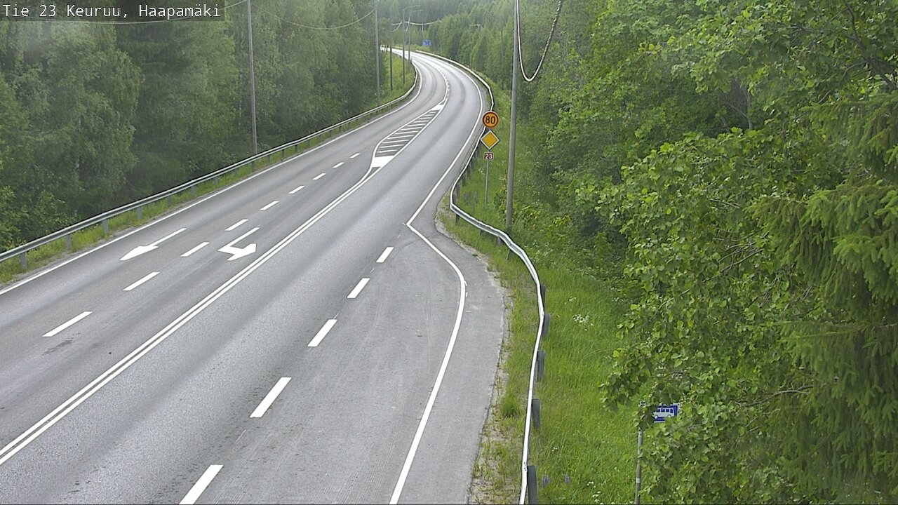 Kelikamerat Kuva Tie 23 Haapamäki, Keuruu, Keski-Suomi