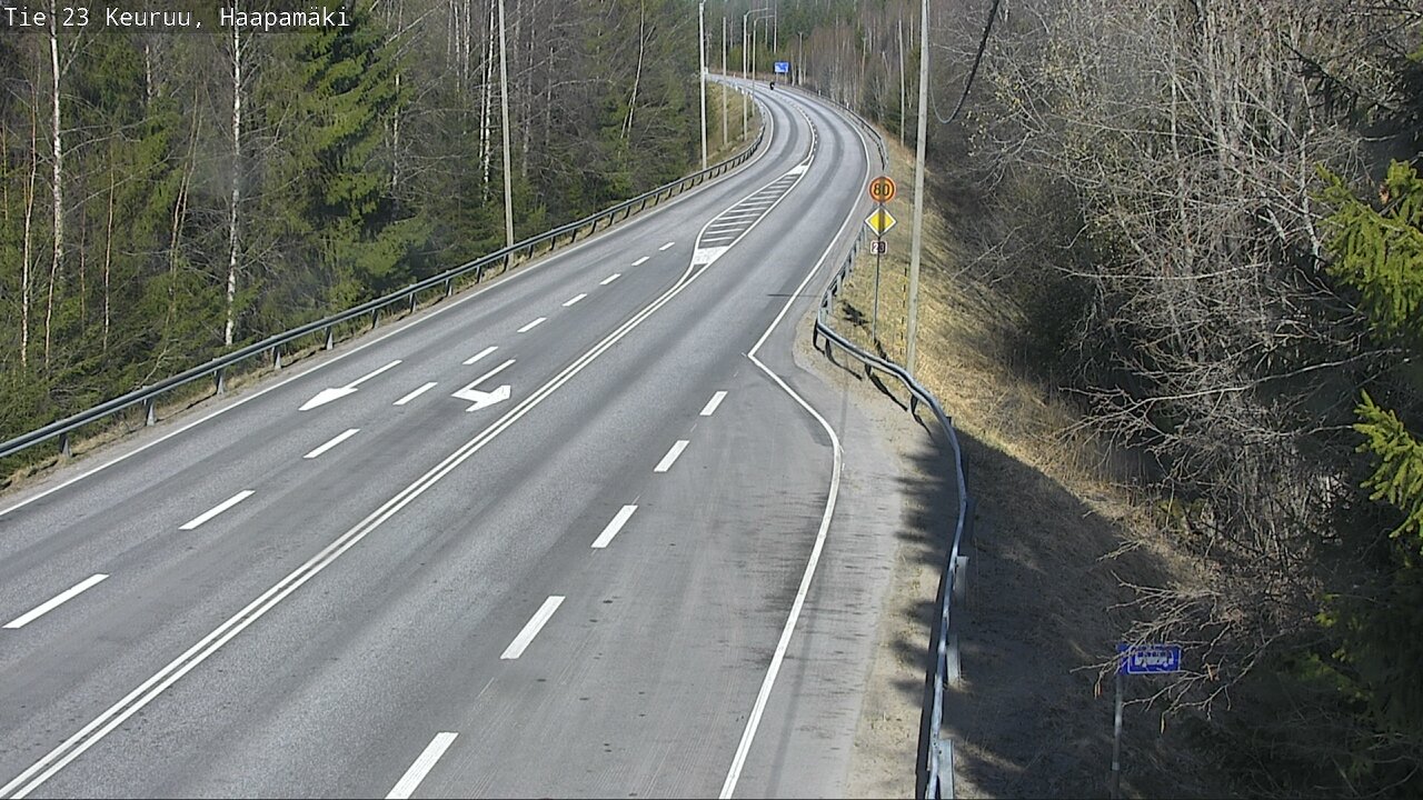 Kelikamerat Kuva Tie 23 Haapamäki, Keuruu, Keski-Suomi