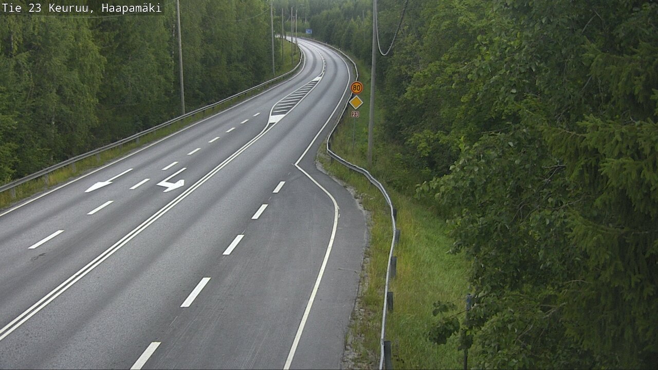 Kelikamerat Kuva Tie 23 Haapamäki, Keuruu, Keski-Suomi