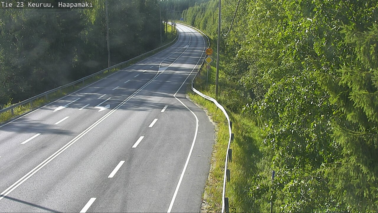 Kelikamerat Kuva Tie 23 Haapamäki, Keuruu, Keski-Suomi