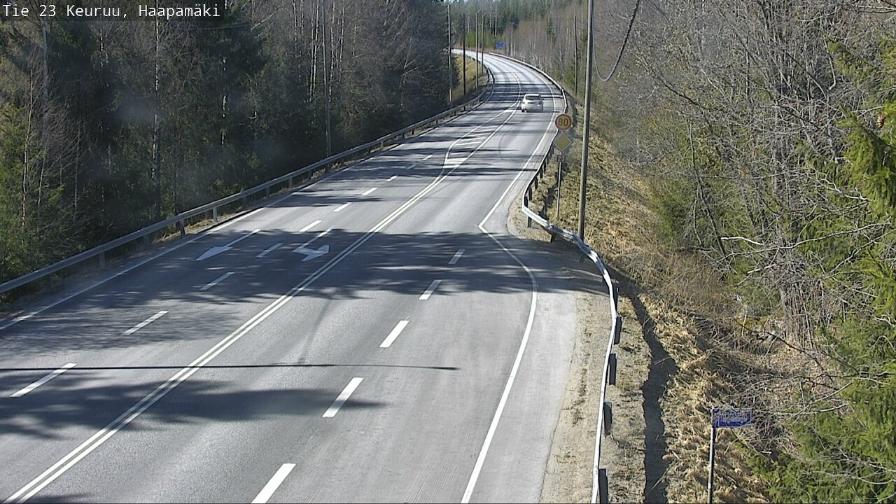 Kelikamerat Kuva Tie 23 Haapamäki, Keuruu, Keski-Suomi
