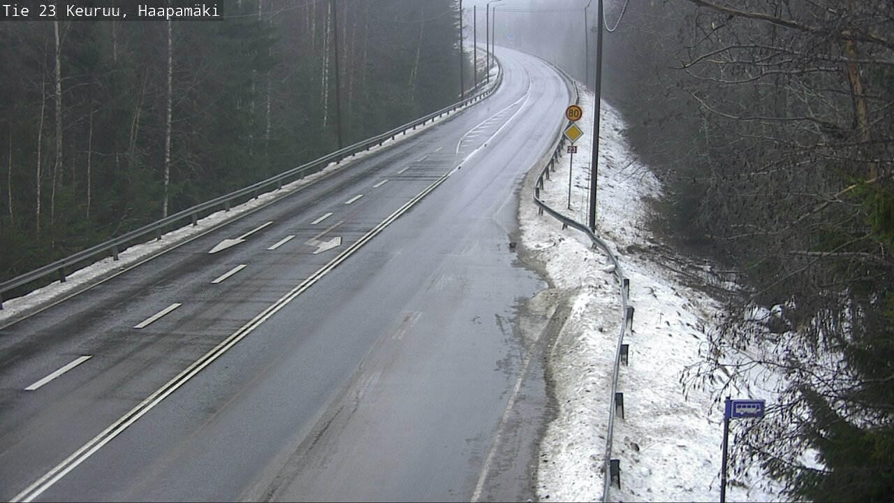 Weather Camera Image Väg 23 Haapamäki, Keuruu, Keski-Suomi