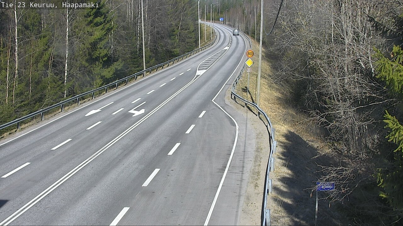 Kelikamerat Kuva Tie 23 Haapamäki, Keuruu, Keski-Suomi