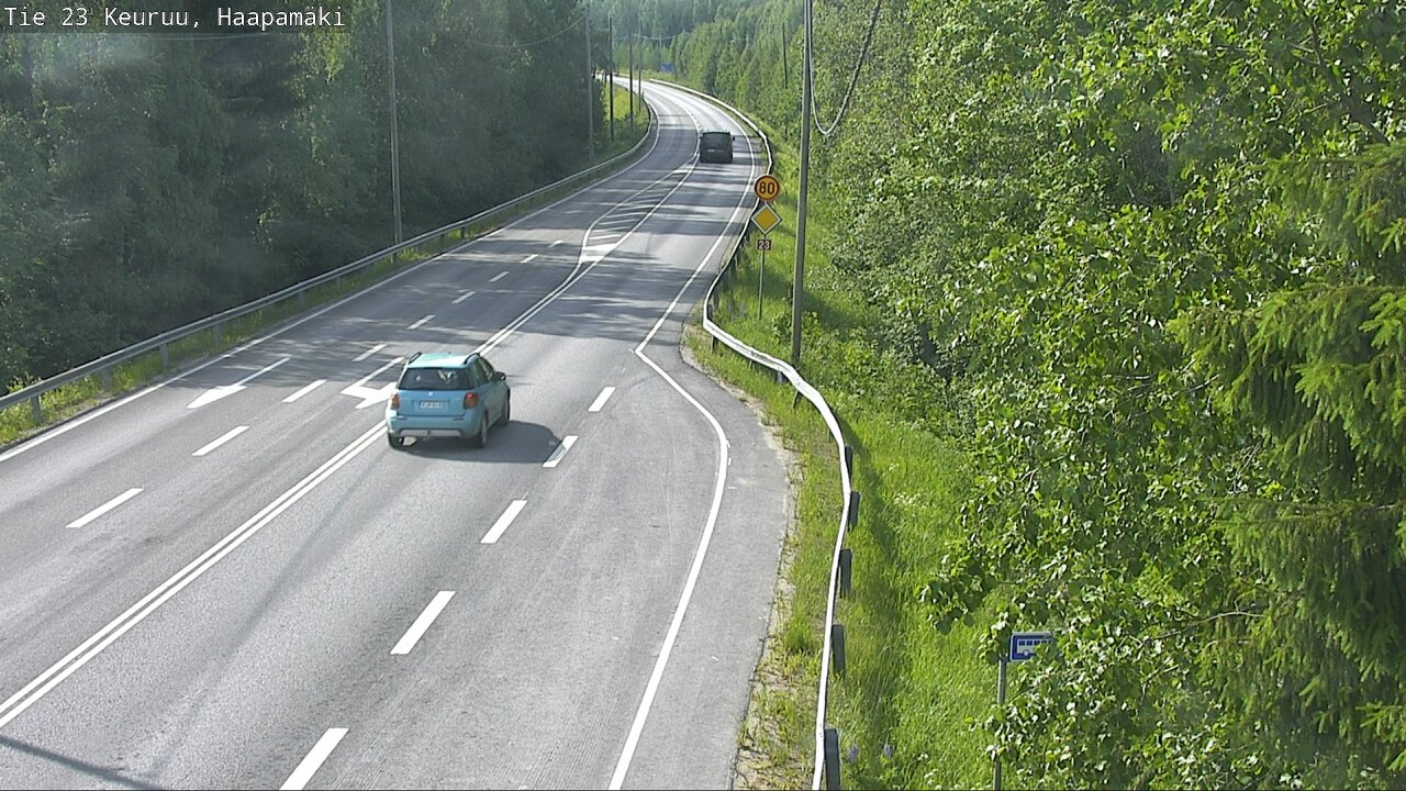 Kelikamerat Kuva Tie 23 Haapamäki, Keuruu, Keski-Suomi